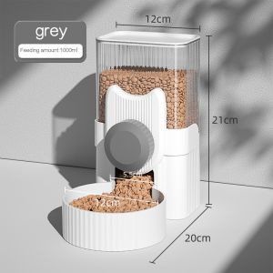 SKISOPGO Dog Cat Hanging Automatic Water/Food Dispenser Auto Gravity Pet Feeder Water Bowl Food Bowl