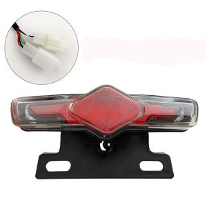 VULNER Công cụ Ánh Sáng ban đêm Không thấm nước IP54 Phụ kiện E-Xe đạp Ánh Sáng Phía Sau Trang bị lại Phần Điện Xe Đạp Đuôi Đèn Cua Đèn