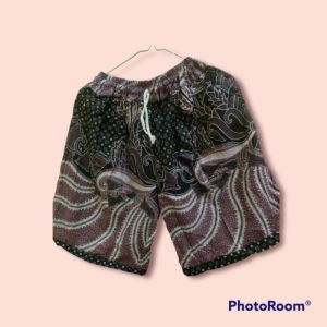 PAKET 5 PCS CELANA BATIK CELANA PENDEK DI BAWAH LUTUT SUPER JUMBO BB 100 KILO GRAM LEBIH