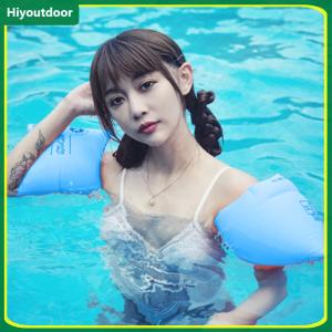 【New Arrival】Adult Kids Swimming Inflatable Float Arm Rings Circle Sleeves Pool Buoy Armbands