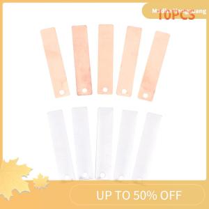 Madha 10 PCS Copper Sheet Zinc Electrode Strip Anode For Electroplating Plate DIY Fruit Materials Consumables Strips