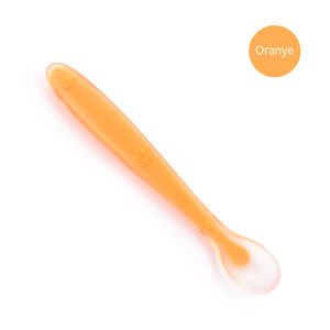 Bevavar sendok makan bayi behan silikon lembut bpa free