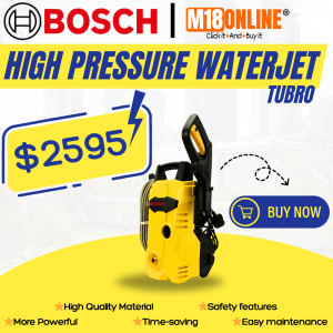 G9/G8/G7 Turbo 2200W High Pressure Portable Waterjet Wash Machine.