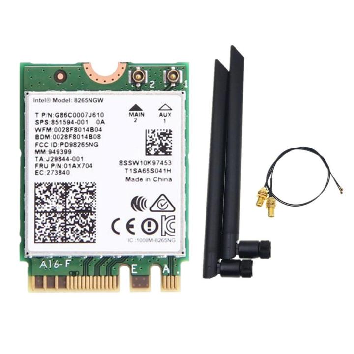 Wireless ac 8265 intel 8265ngw 867mbps dual band 2 4g 5ghz ngff 802