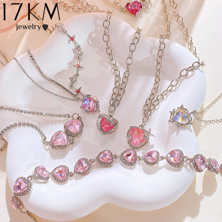 Pink deals jewelry aesthetic