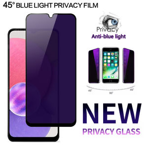 NEW Tempered Glass Spy Privacy Anti Blue Light Samsung A03S / A02S Privacy Glass