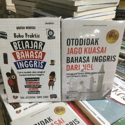 promo 2 buku praktis belajar bahasa inggris dan otodidak dari nol By Wahidah murriska