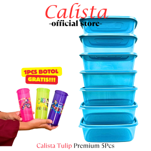 [ CALISTA ] TOPLES PLASTIK CALISTA MELATI SET ISI 10PCS FOOD CONTAINER PREP KULKAS SET TEMPAT PENYIMPANAN MAKANAN BUAH SAYUR DI KULKAS SET
