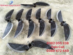 Dao băm chuối mịn nguyên cây