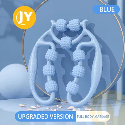 Round Circle Yoga Massager Shaft Roller Thin Big Small Muscles Waist Relax Round Circle Yoga Massager Shaft Clamping Massager