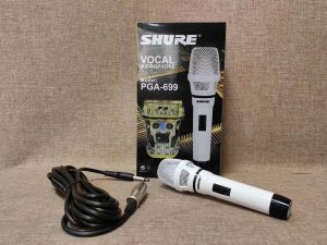 Shure PGA-699 Model Professional Vocal Microphone With 6M MIC Wire For Karaoke