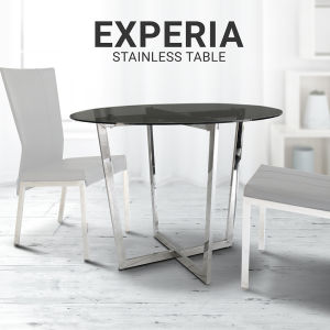 Seahorse Experia - Meja Makan | Meja Tamu - Stainless Premium Kuat Knockdown