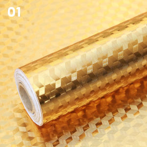 Nhà bếp hình nền chống thấm dầu chống thấm nước giấy bạc tự dính tấm chắn tường nhà bếp phim cho nhà bếp chịu nhiệt hình dán tường