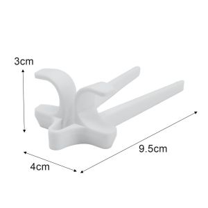 4Pcs Finger Chopsticks Game Player Snack Chopstick Holder Plastic Game Finger Cover Game Controller Training Learning Chopsticks