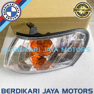 212-15D8-A CORNERLAMP CORNER LAMP LAMPU SEIN SEN SAMPING RATING RITING RIFTING BELOK KANAN / KIRI GREAT COROLLA 1992-1996 CRYSTAL CHROME (MIKA)