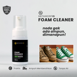 Foam Pembersih Sepatu Tanpa Air/Shoe Cleaner Foam 100ml