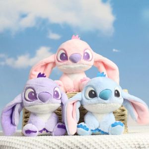 XLC9990 Kawaii Cute Schoolbag Accessories Doll Keychain Ornament Animal Stuffed Toys Plush Toy Plush Doll LiloandStitch Key Ring Stitch Key Chain Stitch Plush Keychain Stitch Plush Keyring