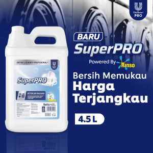 Rinso Superpro Deterjen Matic Cair Jerigen 4.5L