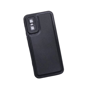 LEATHER CASE BLACK INFINIX HOT 50 PRO PLUS / HOT 50 PRO 4G / NOTE 50 4G / NOTE 50 PRO 4G / NOTE 50S / NOTE 50X / SMART 10 / SMART 10 PLUS / GT 30 PRO / ZERO 40 4G SOFTCASE PRO CAMERA CASE LEATHER BLACK