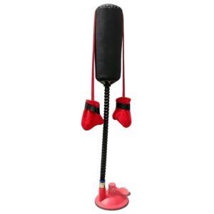 OUTOPEN Sáng tạo Đồ chơi đấm bốc cho mèo Đế hút chân không Đứng Đồ chơi bao đấm dành cho thú cưng Đồ dùng cho thú cưng Ổn định Đồ chơi tương tác cho mèo Khu vui chơi trong nhà