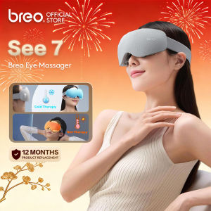 🔥Breo See7 High-End Eye Massager Hot & Cold Compress Massage to Relieve Eye Pain and Tiredness Lightweight