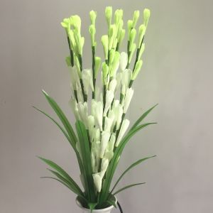 Hoa Huệ Trang Trí - Lọ Hoa Huệ Có Đèn 10 Cành