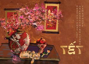 Combo 10 Thiệp Chúc Tết Bính Ngọ 2026 (Gấp lại 13x18cm)