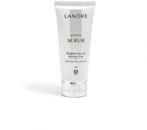 Promo Lanore Intimate Scrub Brightening And Moisturizing 50gr |Scrub Lipatan Hitam | Siku Hitam | Kulit Gelap | Pencerah Kulit | Pencerah | Pemutih | Whitening | Masalah Kulit | Kulit Gelap | Pengelupasan