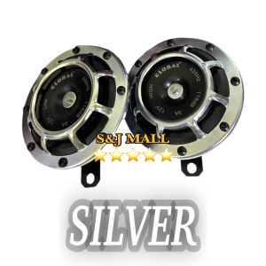 1Set Global Disc Horn 12V Electric Digital Siren Snail Loud 110dB For Car Van Boat Motorcyle Universal