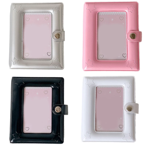 ซองใส่บัตรโฟโต้การ์ดขนาด3.58X2.6นิ้วอัลบั้มรูปรูปกล้องอัลบั้มรูปมีเอกลักษณ์พร้อมรูปถ่าย40รูปของขวัญเทศกาลฝาพีวีซี