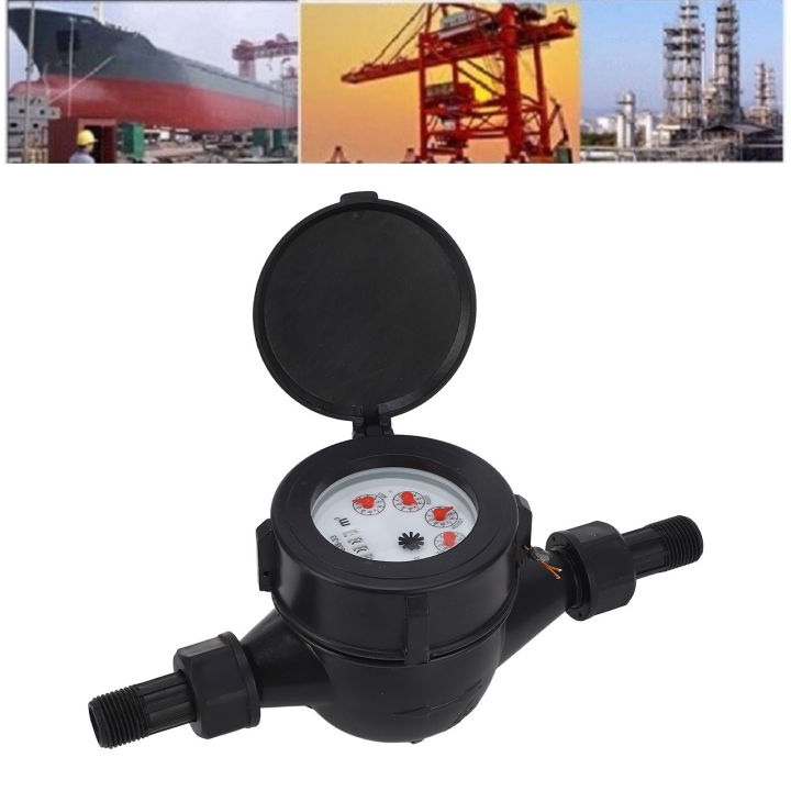 Đồng hồ nước từ khớp nối truyền nước đồng hồ đo lưu lượng rõ ràng đọc ...