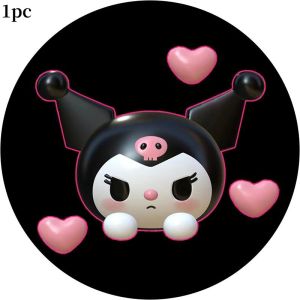 Lampu Mobil Listrik Baru Kuromi Lampu Kesopanan Mobil Lampu Sorot Dinamis Projektor Wireless Otomatis Car Welcome Door