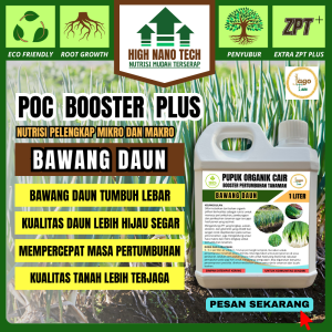 Pupuk Bawang Daun Booster Agar Cepat Tumbuh Besar Organik Cair 1 Liter Jagotani Yogyakarta