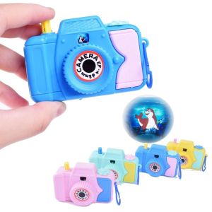 Bundle 3pcs Mini Creative Projection Cartoon Simulation Camera Educational Toy Camera Toys Kids Birthday Gift Girls kids Toys