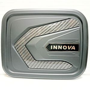 Tank Cover Tutup Tangki Bensin Mobil Innova 2005-2015 Hitam Lis Carbon