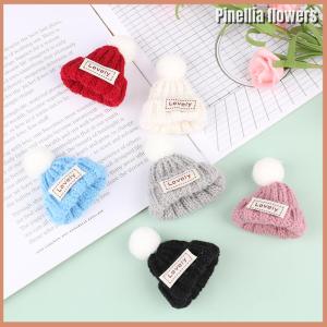 【Pinellia flowers】 1 6 Dollhouse Miniature Lovely Hat Cap for Kids Birthday Gift Dolls Accessories