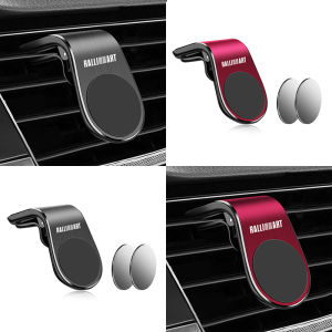 【COD+Ship From Manila】Car Mounts Car Holder Air Outlet Cell Phone Mounts Magnetic Car Mount Phone Holder Car Navigation Phone Bracket Car Phone Holder Metal Plate Magnet Cell Phone Mount Air Vent Car Phone Navigation Stand Bracket for 4.7-6.5