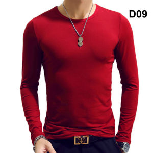 [ Siêu Sale ] Áo thun nam tay dài cổ tròn mặc thu đông giữ nhiệt chất cotton co giãn áo dài tay dáng ôm cao cấp ( II )