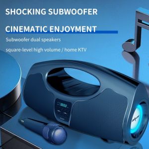 [Local Shipment]ZEALOT P1 40W Wireless Speakers With Microphone Outdoor Portable Subwoofer SpeakerDual Pairing7200mAh Battery.