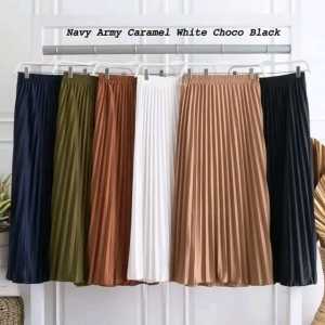 ROK PLISKET WANITA KLOK PREMIUM / ROK PLISKET / CELANA ROK PLISKET MINIMALIS / ROK PLISKET KEKINIAN