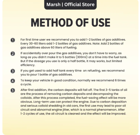 Marsh%20Fuel%20System%20Cleaner%20Gas%20Additives%20Power%20Booster%20Remove%20carbon%20Reduce%20Noise%20Vibration%20Fuel%20Economy%20Saver%20120ml%20-%20Image%207