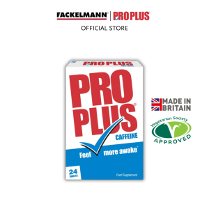 Pro Plus Caffeine Tablets 24s Relief Tiredness & Fatigue (Sugar Free) LN0018
