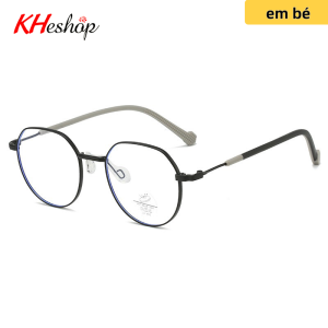 [MỚI - VOUCHER 15%] Kính thời trang TRẺ EM gọng 0 độ chống ánh sáng xanh có thể thay tròng mã Y6208 - kheshop