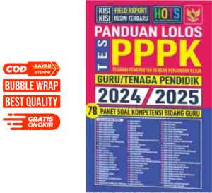 Buku Panduan Lolos Tes PPPK Untuk Guru Tenaga Pendidik 2024-2025 78 Paket Soal Kompetensi Bidan Guru