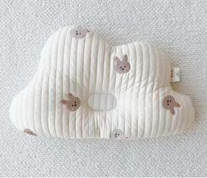 🔥พร้อมส่ง🔥หมอนรองศีรษะ ผ้าฝ้ายแท้ ระบายอากาศได้ดี ป้องกันไรฝุ่น ซักทําความสะอาดได้  สําหรับเด็ก