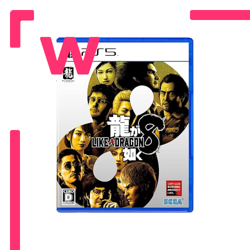 Jeu Like A Dragon 8 (Ryu Ga Gotoku) - PS4 (Japon, NTSC-J) Neuf Sous Blister