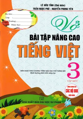 Sách - Vở Bài Tập Nâng Cao Tiếng Việt 3 - (Tập 1)- HA