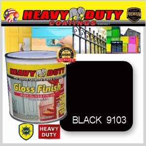 1L ( 1 LITER ) HEAVY DUTY ( GLOSS FINISH ) High Gloss Finish Paint for Wood & Metal 1L ( Fast Dry / Good Coverage ) HD