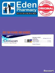 Crotocort Crotamiton Cream 10% w/w (15g )