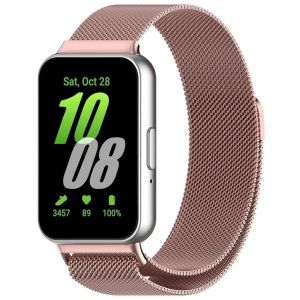 Loop Metal Band Strap untuk Samsung Galaxy Fit 3 Stainless Steel Belt Strap Wristband Watchband Gelang Aksesoris Tali Jam Tangan untuk Smartwatch Samsung Fit 3 Band